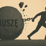 Symboliczne ujęcie napięcia między toksyczną motywacją a autentycznym wyborem w procesie zdrowienia